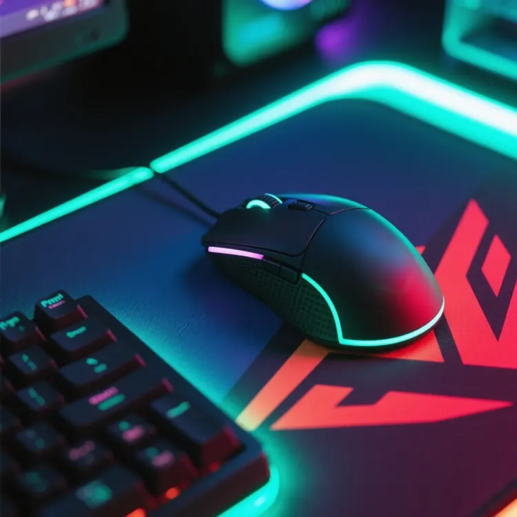 RGB Light Esports Gaming Mouse Pade